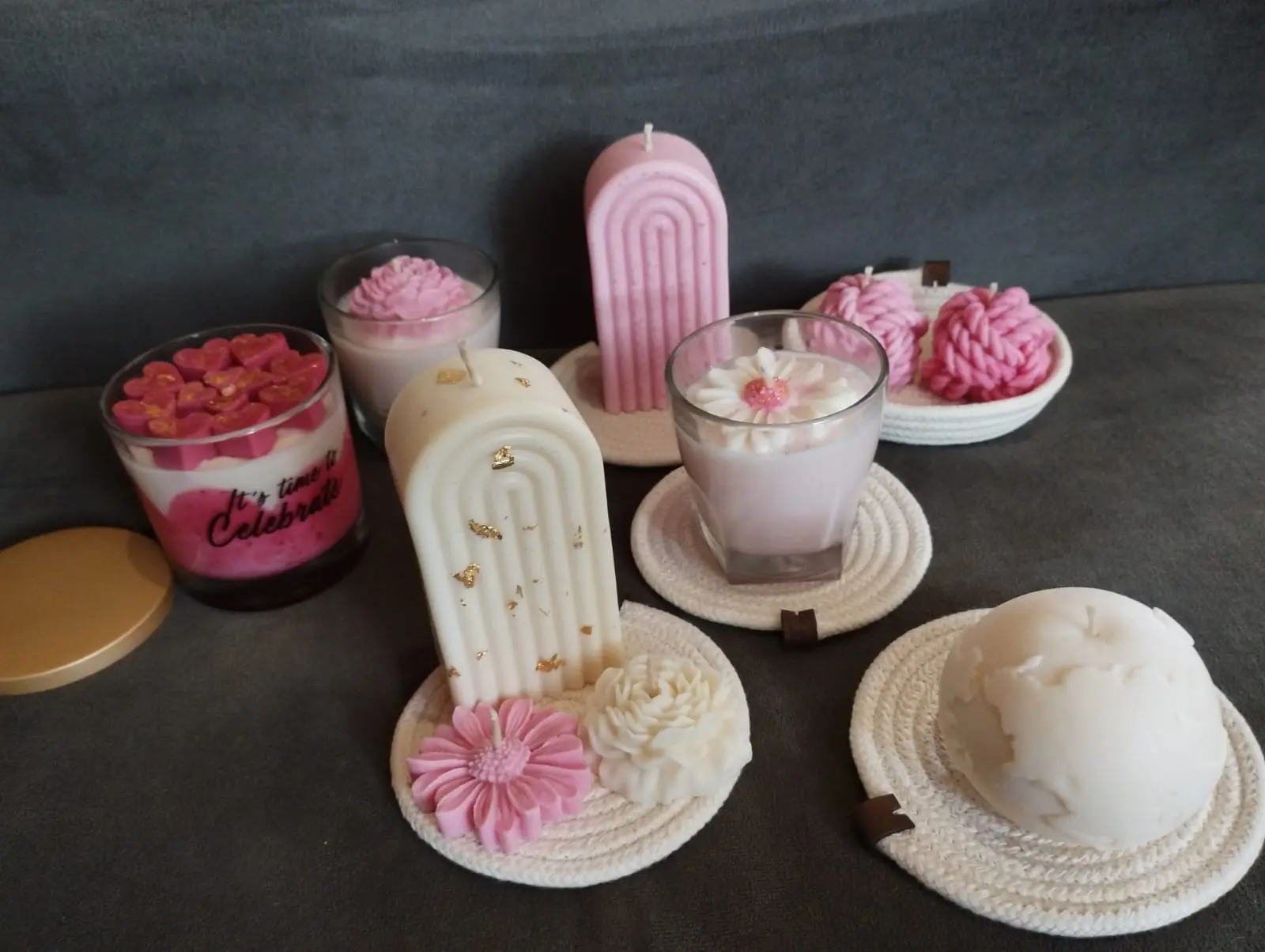 Velas que iluminan y decoran